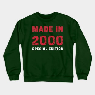 Made In 2000 - 23 Years of Happiness Crewneck Sweatshirt